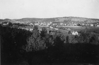 Vy över Söderköping norrut
