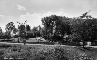 Parkområde med väderkvarn
Nyckelord: Korskullen, Väderkvarn