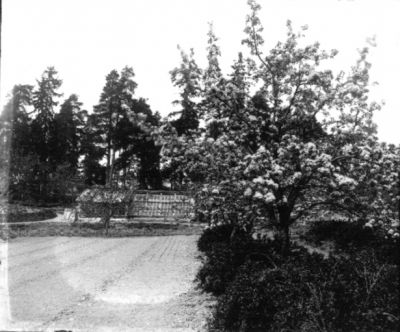Byggnad med växthus
