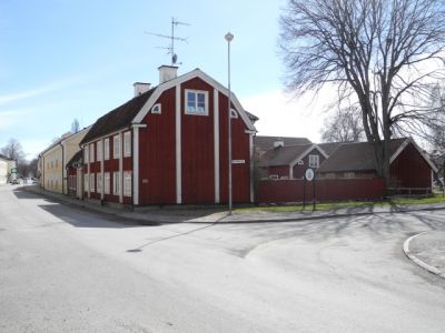 Gammal gårdsmiljö
