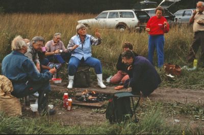 Kaffepaus i skördearbete
Nyckelord: Råg