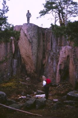 2 personer vid bergsstup
