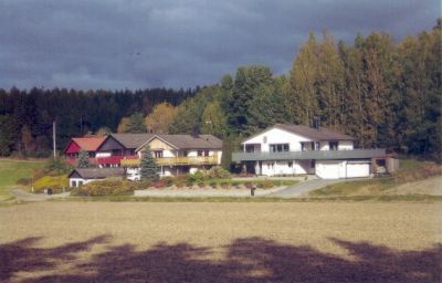 Villaby på landsbygden
