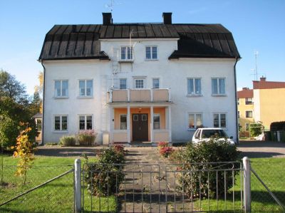 Vitrappat bostadshus
