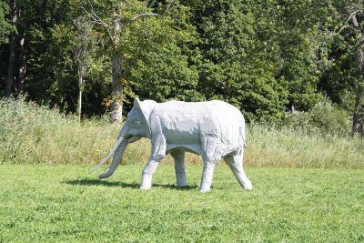 Träelefant

