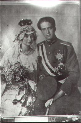 Man och kvinna på tavla.
Nyckelord: Tavla