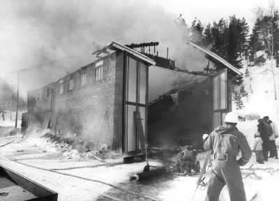 Brand i smidesverkstad
