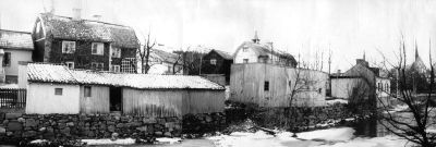 Byggnader utmed vattendrag
