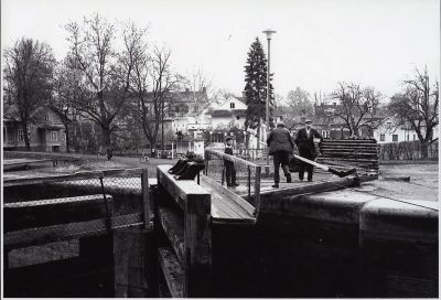 Arbete vid sluss
Keywords: Sluss