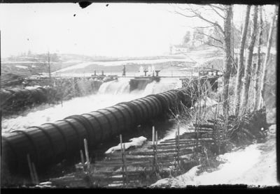 Dammbyggnad.
Nyckelord: Vattenfall