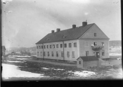 Byggnad.
Nyckelord: Vinter