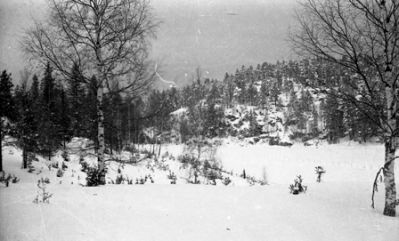 Ett vinterlandskap
Nyckelord: Vinterlandskap, Berg