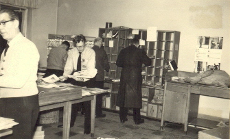 Postsortering
