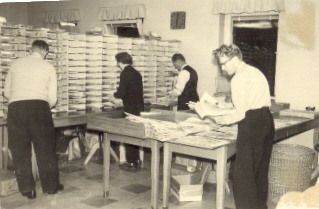 Postsortering
