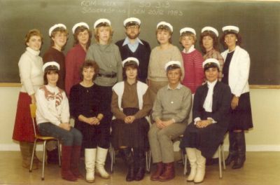 Skolkort
Komvux klass SO 3:3, 1983.
