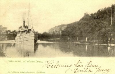 Ångfartyg på vattendrag
