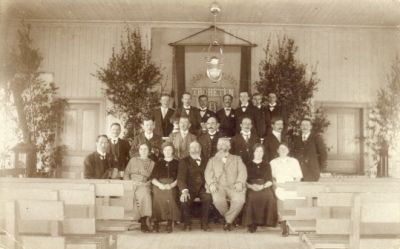 Samling i missionshus
